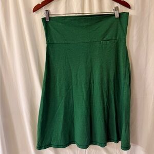 Kavu Green Women's Fold Over Skirt size Medium